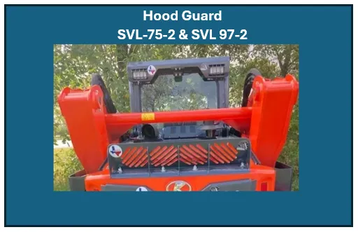 [GH-SVL-75-2/97-2] Rear Hood Guard SVL 75-2/97-2